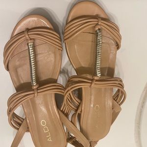 Aldo beige Wedges